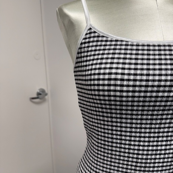 NWT Katie J NYC VERUCA CHECK PULL ON EASY DRESS - Picture 4 of 5